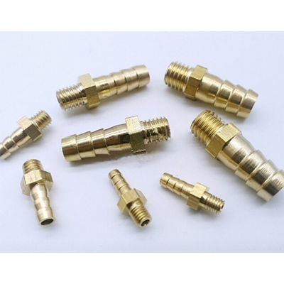 2.5 3 4 5 6 8 10 12mm Hose Barb M3/4/5/6/8 /10/12/14/16 Metric Male Mini Brass Hosetail Pipe Fitting Connector Water Home Garden