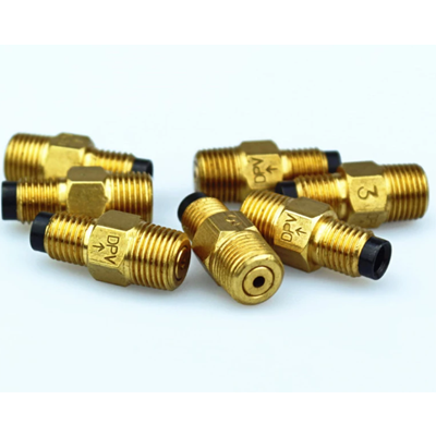 DPV Type Brass Oil Flow Controler One Way Check Valve Distributor Separator Tube Pipe Fitting Connector For Lubrication System