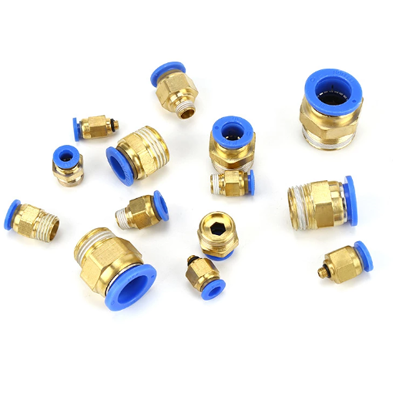 4mm 6mm Tube To M5 M6 M8 M10 M12 M14 Male Thread Straight One Touch Air Pneumatic Push In Pipe Fitting Quick Connector