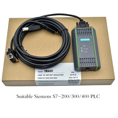 USB-MPI DP PPI Siemens S7-200/300/400 PLC Programming Cable USB A2 6GK1 571-0BA00-0AA0 PC Adapter for S7 System copper wire