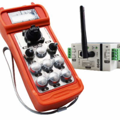 Industrial wireless remote control for loading and unloading trolley